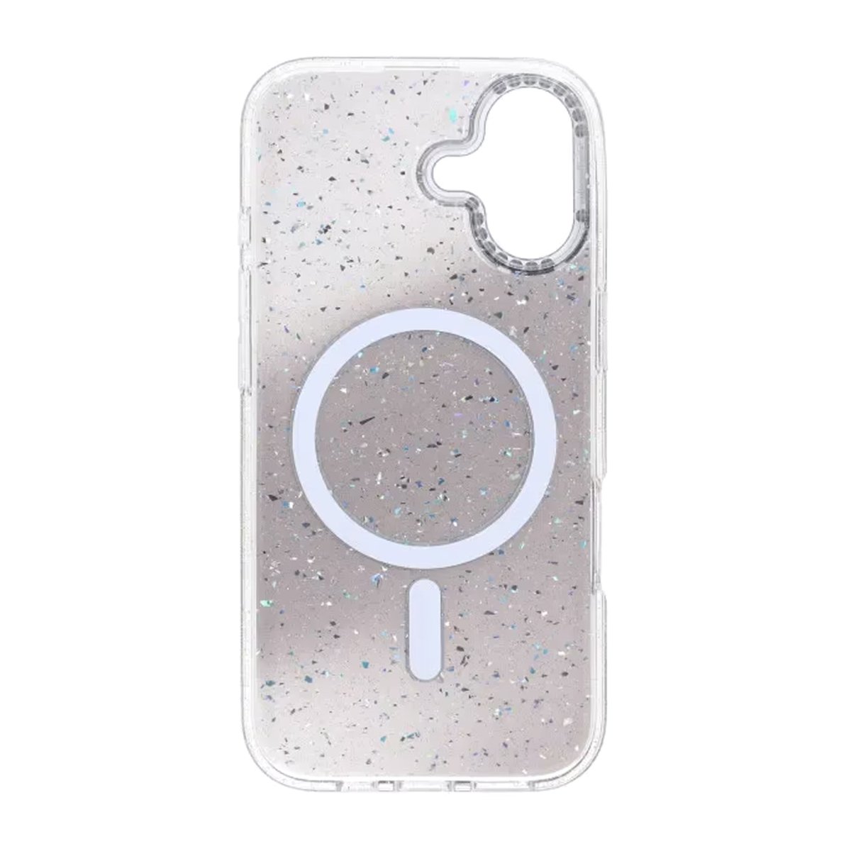 iPhone 17 Cover Glitter Diamond MagSafe Sort