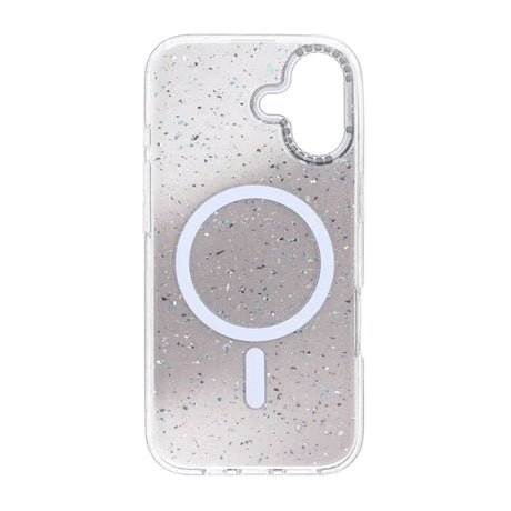 iPhone 17 Cover Glitter Diamond MagSafe Sort