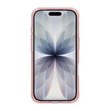 iPhone 17 Cover Glitter Stativ MagSafe Lyserød