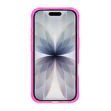 iPhone 17 Cover Glitter Stativ MagSafe Rød