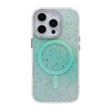 iPhone 16 Pro Max Cover Glitter Diamond MagSafe Grøn