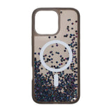 iPhone 16 Pro Max Cover Diamond Quicksand MagSafe Sort