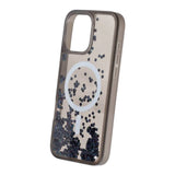 iPhone 16 Pro Cover Diamond Quicksand MagSafe Sort