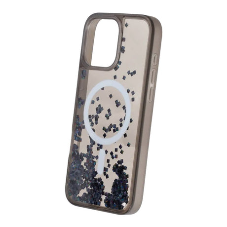iPhone 16 Pro Cover Diamond Quicksand MagSafe Sort