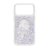 iPhone 17 Pro Max Cover Diamond Quicksand MagSafe Hvid