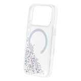 iPhone 17 Pro Max Cover Diamond Quicksand MagSafe Hvid