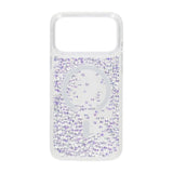 iPhone 17 Pro Cover Diamond Quicksand MagSafe Hvid