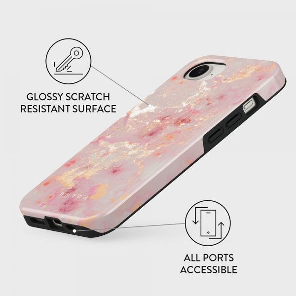 Burga iPhone 16/iPhone 17 Cover Tough MagSafe Golden Coral