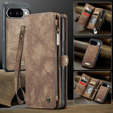 CaseMe Google Pixel 10/Pixel 10 Pro Cover 008 Series Aftageligt Cover Brun
