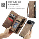 CaseMe Google Pixel 10/Pixel 10 Pro Cover 008 Series Aftageligt Cover Brun