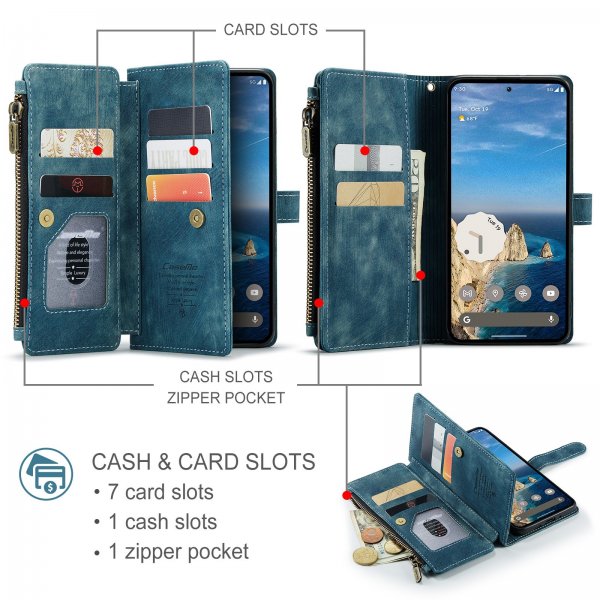 CaseMe Google Pixel 9/9 Pro/Pixel 10/10 Pro Cover C30 Series Blå