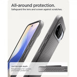 Spigen Google Pixel 10/Pixel 10 Pro Cover Liquid Air MagFit Marble Gray