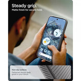 Spigen Google Pixel 10/Pixel 10 Pro Cover Liquid Air MagFit Marble Gray