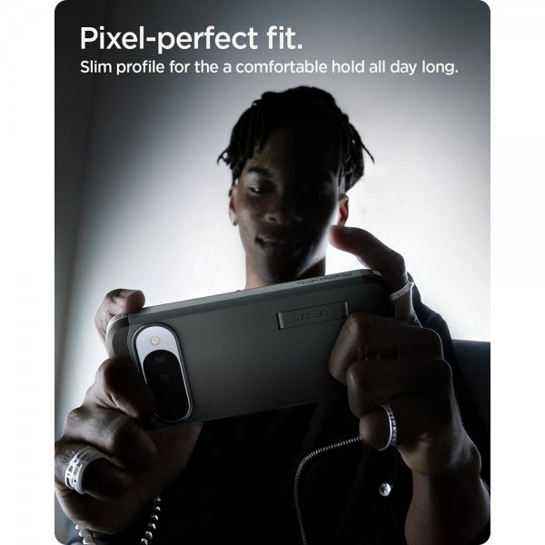 Spigen Google Pixel 10/Pixel 10 Pro Cover Tough Armor MagFit Abyss Green