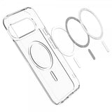Spigen Google Pixel 10/Pixel 10 Pro Cover Ultra Hybrid MagFit Clear White