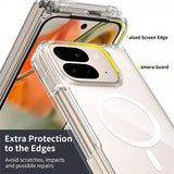 Nordic Covers Google Pixel 10 Pro Fold Cover Feather Series MagSafe Transparent