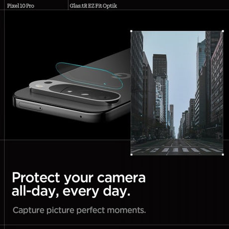 Spigen Google Pixel 10 Pro Kamerabeskyttelsesglas.tR EZ Fit Optik 2-pak