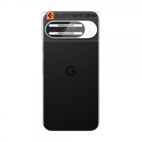 Spigen Google Pixel 10 Pro Kamerabeskyttelsesglas.tR EZ Fit Optik 2-pak