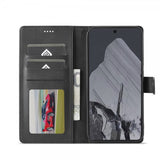 Lc.Imeeke Google Pixel 10 Pro XL Cover med Kortlomme Standerfunktion Sort