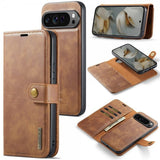 Dg.Ming Google Pixel 10 Pro XL Cover med Aftageligt Cover Brun