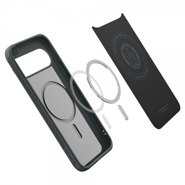 Spigen Google Pixel 10 Pro XL Cover Liquid Air MagFit Abyss Green