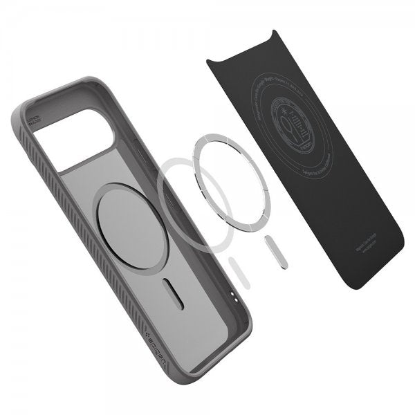 Spigen Google Pixel 10 Pro XL Cover Liquid Air MagFit Marble Gray