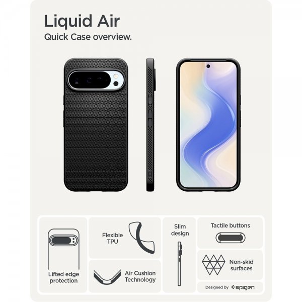 Spigen Google Pixel 10 Pro XL Cover Liquid Air Mat Sort