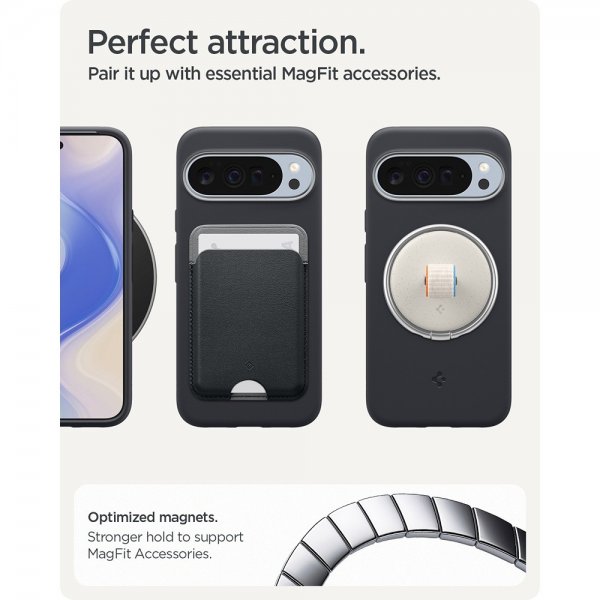 Spigen Google Pixel 10 Pro XL Cover Nano Pop MagFit Black Sesame