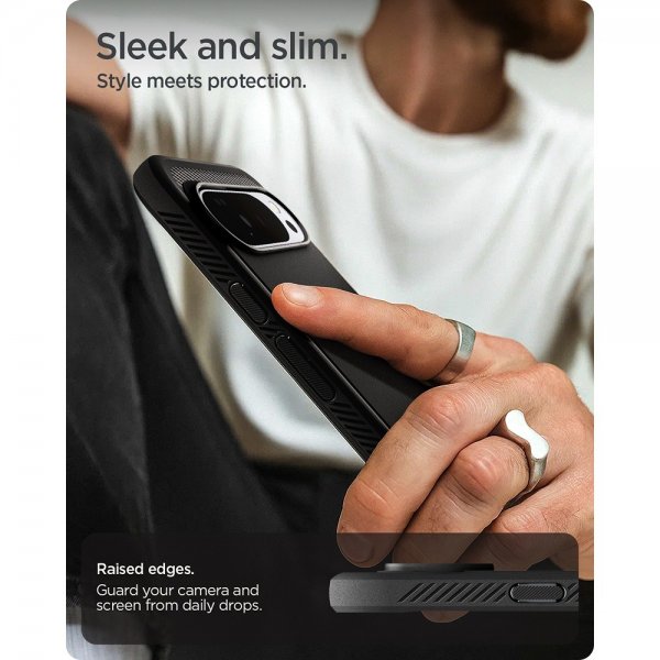 Spigen Google Pixel 10 Pro XL Cover Rugged Armor MagFit Mat Sort