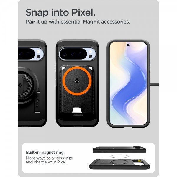 Spigen Google Pixel 10 Pro XL Cover Tough Armor MagFit Sort