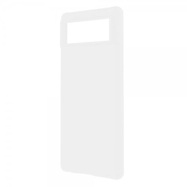 Google Pixel 6 Cover Mat Hård Plastik Hvid
