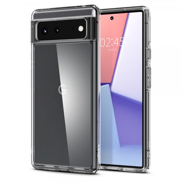 Spigen Google Pixel 6 Cover Ultra Hybrid Krystalklar
