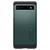 Spigen Google Pixel 6a Cover Tough Armor Midnight Green