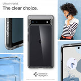 Spigen Google Pixel 6a Cover Ultra Hybrid Crystal Clear