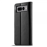 Lc.Imeeke Google Pixel 7 Pro Etui med Kortlomme Stativfunktion Sort
