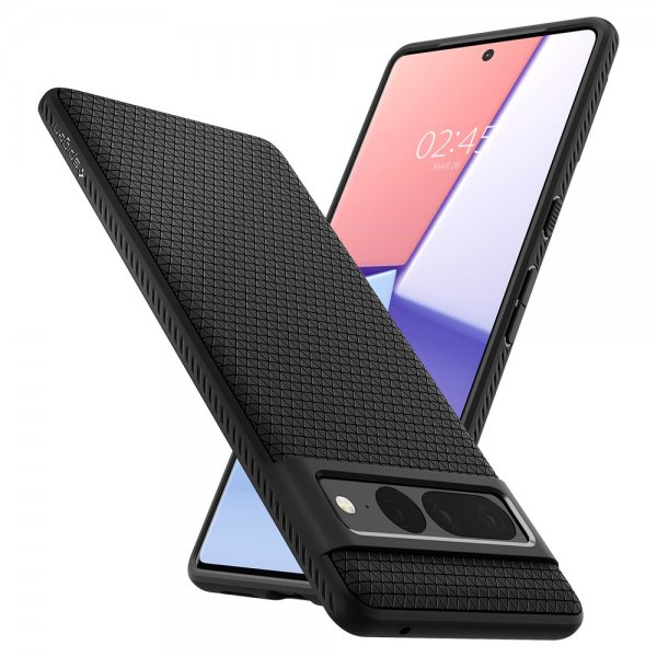 Spigen Google Pixel 7 Pro Cover Liquid Air Matte Black