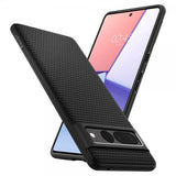 Spigen Google Pixel 7 Pro Cover Liquid Air Matte Black
