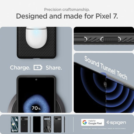 Spigen Google Pixel 7 Cover Liquid Air Mat Sort