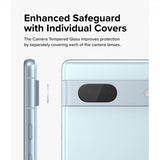 Ringke Google Pixel 7a Kamerabeskytter Camera Protector Glass 3-pak