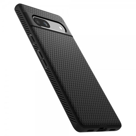 Spigen Google Pixel 7a Cover Liquid Air Matt Sort