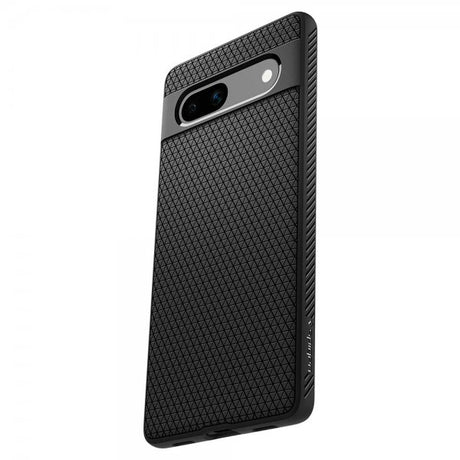 Spigen Google Pixel 7a Cover Liquid Air Matt Sort