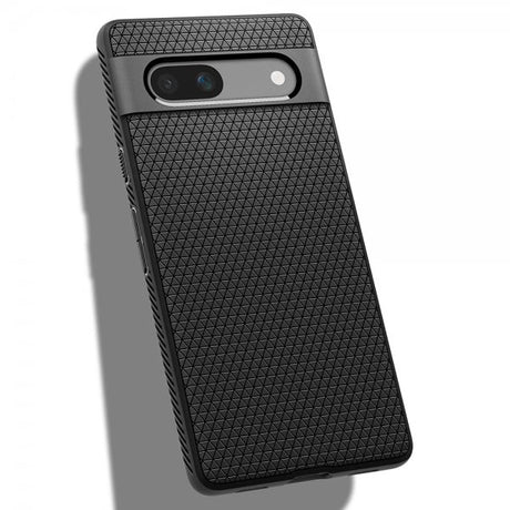 Spigen Google Pixel 7a Cover Liquid Air Matt Sort