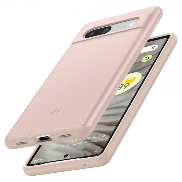 Spigen Google Pixel 7a Cover Thin Fit Pink Sand