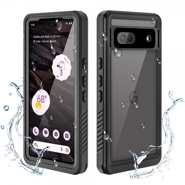 Redpepper Google Pixel 7a Cover Vandtæt IP68 Sort