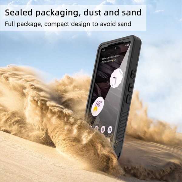 Redpepper Google Pixel 7a Cover Vandtæt IP68 Sort
