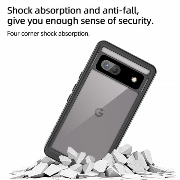 Redpepper Google Pixel 7a Cover Vandtæt IP68 Sort
