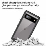 Redpepper Google Pixel 7a Cover Vandtæt IP68 Sort