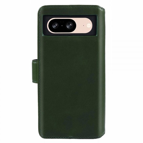 Nordic Covers Google Pixel 8 Etui Essential Læder Juniper Green