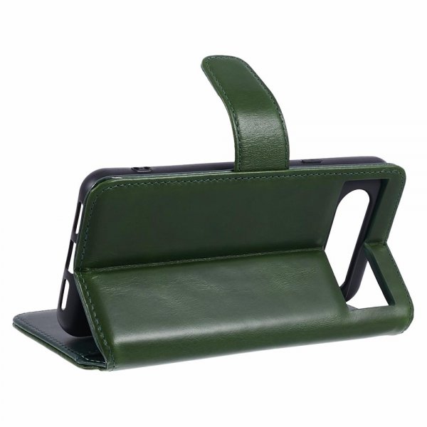 Nordic Covers Google Pixel 8 Etui Essential Læder Juniper Green