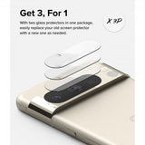Ringke Google Pixel 8 Pro Kamerabeskyttelsesglas 3-pak